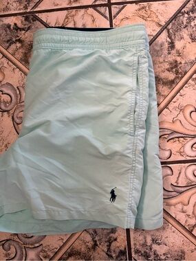 Ralph Lauren Men’s Mint Green Athletic Shorts
